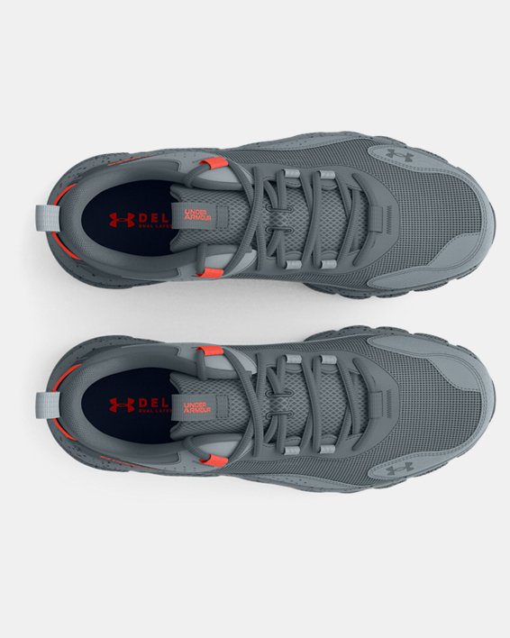 Men's UA Charged Verssert Speckle Running Shoes, Gray, pdpMainDesktop image number 2